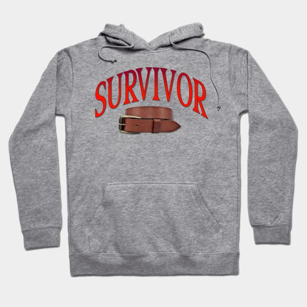 Belt Spanking Survivor Hoodie by Naves